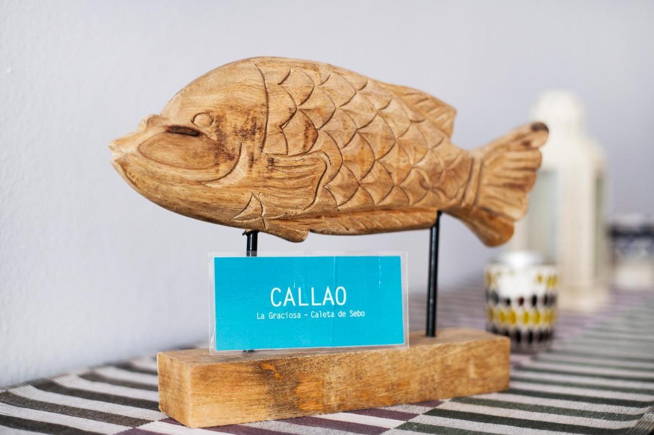 Apartamento Callao, La Graciosa Caleta de Sebo Esterno foto